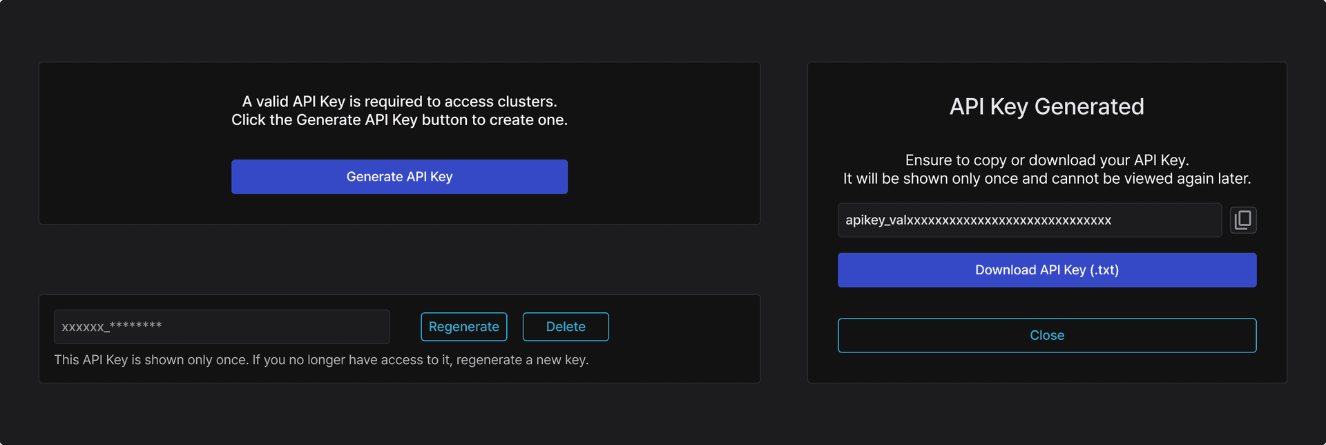 API key guide example