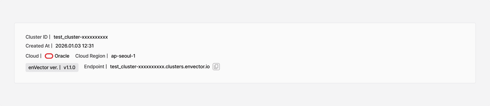 create cluster guide example