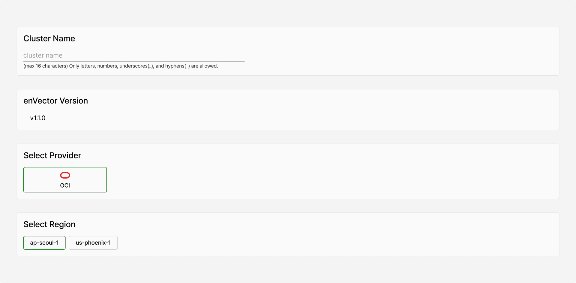 create cluster guide example